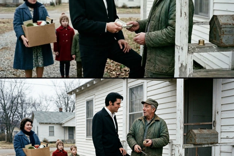 Elvis Saw A Man Change The Locks On A Widow’s Door — What He Said ENDED It 