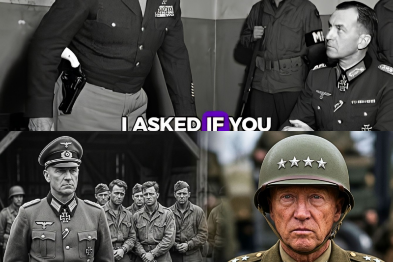 “What Patton Did When a Panzer General Thre4tened to K1ll His Pr1soners” 