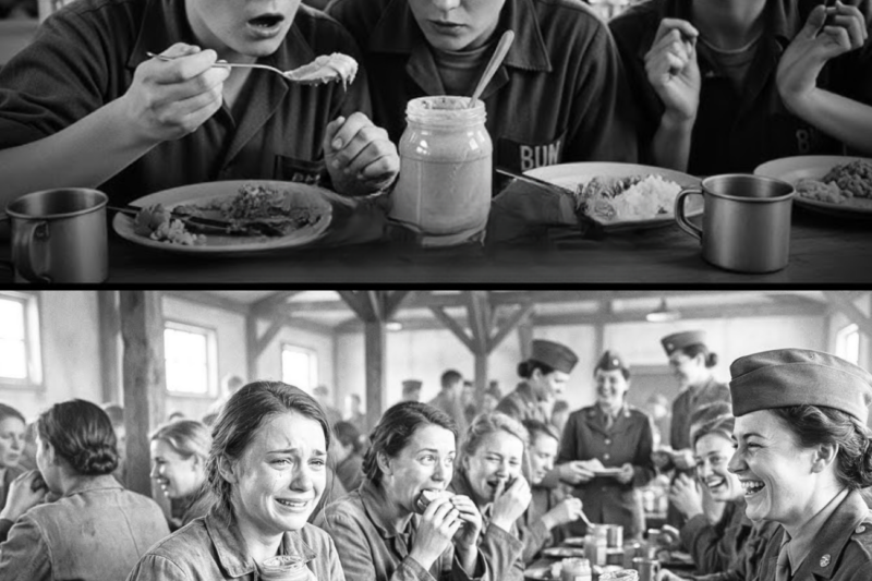 “Eat This Brown Paste” – German Women POWs Sh0cked That Americans Ate Peanut Butter Every Day 