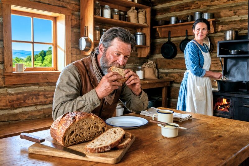 They Laughed at Her Bread—Until the Hardest Rancher on the Frontier Tasted It