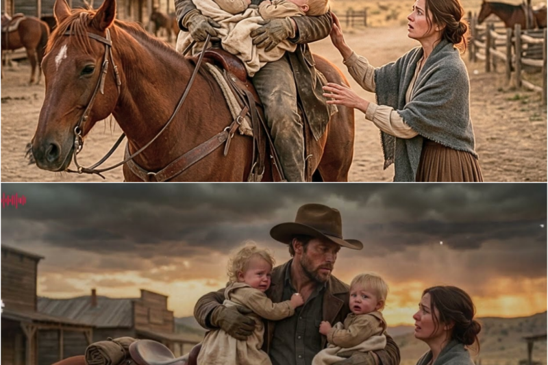 “Please Save Them…” He Rode All Night With Two Babies—Her Discovery Changed Their Lives Forever