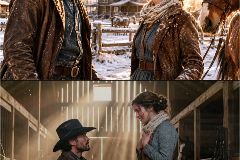 Everyone Called Him Broken—Until a Lone Widow Arrived at His Ranch in a Snowstorm